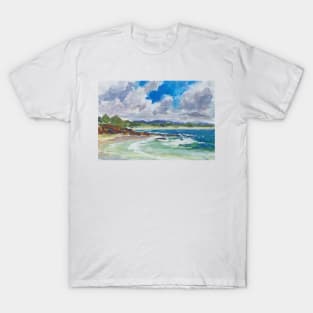 Bartletts Beach 1 - plein air T-Shirt